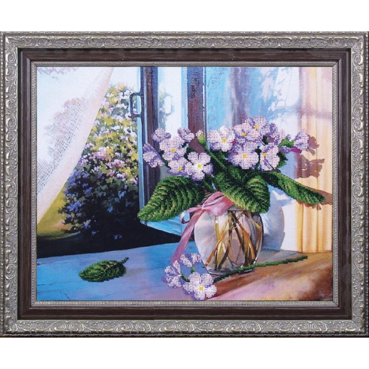 Б-279 Нежная вуаль. Набор для вышивки бисером - 1