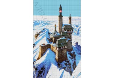  47-3496-НЗ Затерянный мир. Набор Для вышивки бисером ТМ Токарева А.