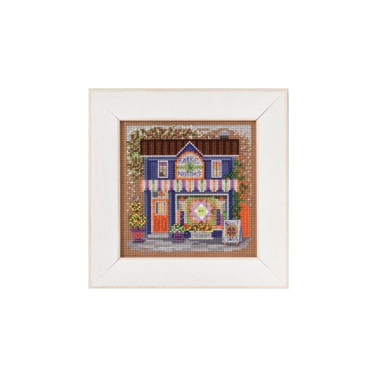 MH141713 Магазин тканей. Набор для вышивки в смешанной технике Mill Hill - 1