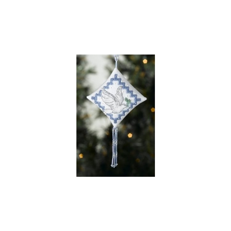 MH228301 Голубка. Набор для вышивки в смешанной технике Mill Hill - 1