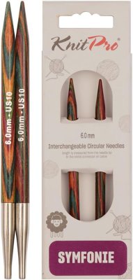 20407 Спиці знімні Symfonie Wood KnitPro, 6.00 мм - 1