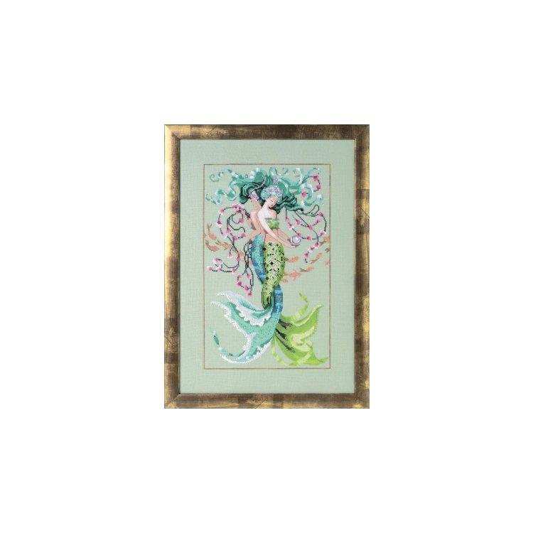 MD176 Twisted Mermaids//Виті русалки. Схема для вишивки хрестиком на папері Mirabilia Designs - 1 MD176 Twisted Mermaids//Виті русалки. Схема для вишивки хрестиком на папері Mirabilia Designs - 1