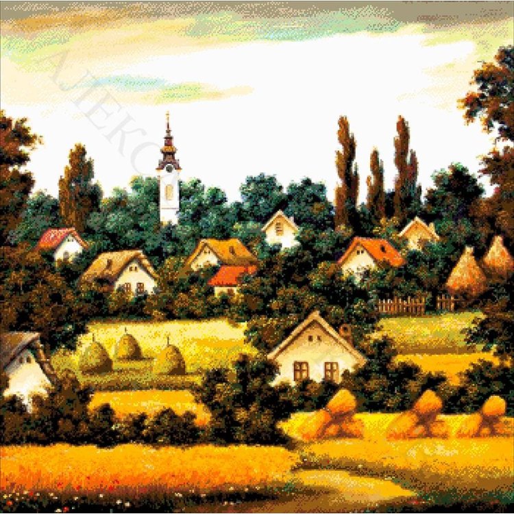 51-4096-НР Рідна сторона. Набір для вишивання бісером ТМ Токарєва А. - 1