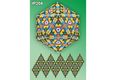 алмазная вышивка IP204 Новогодний шар Мозаика. Набор алмазной вышивки ТМ Вдохновение