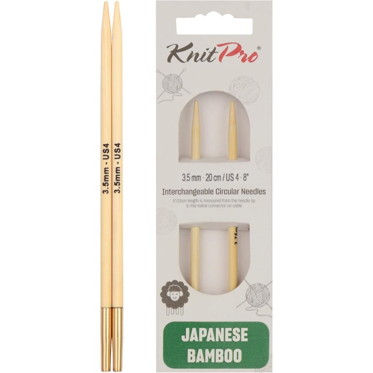 22401 Спиці знімні Bamboo KnitPro, 3.50 мм - 1 22401 Спиці знімні Bamboo KnitPro, 3.50 мм - 1