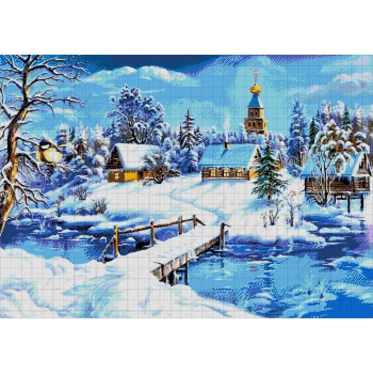 37-3148-НЗ Зимняя сказка. Набор Для вышивки бисером ТМ Токарева А. - 1