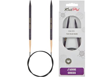 спицы для вязания 19060 Спицы круговые J'adore Cubics KnitPro 60 см, 6.50мм спицы для вязания 19060 Спицы круговые J'adore Cubics KnitPro 60 см, 6.50мм