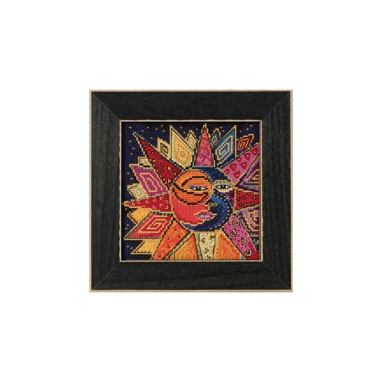 LB141814 Танець сонця і місяця. Набір для вишивки в змішаній техніці Mill Hill - 1