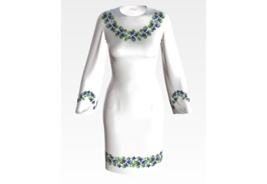  Платье женское (заготовка для вышивки) ПЛ-025