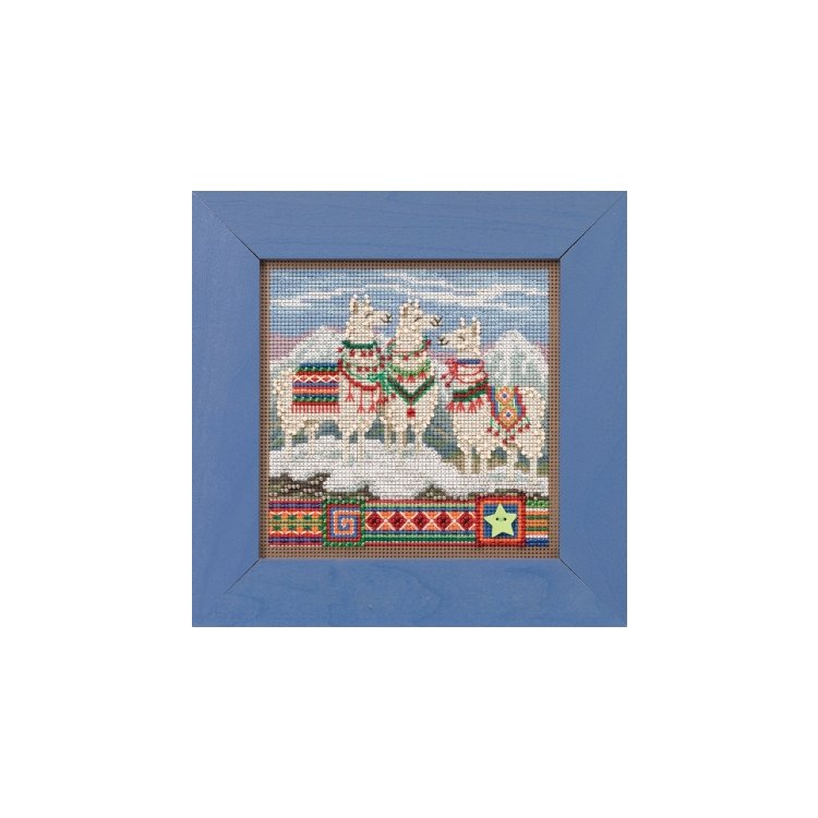 MH141935 Ла ла Лами. Набір для вишивки в змішаній техніці Mill Hill - 1