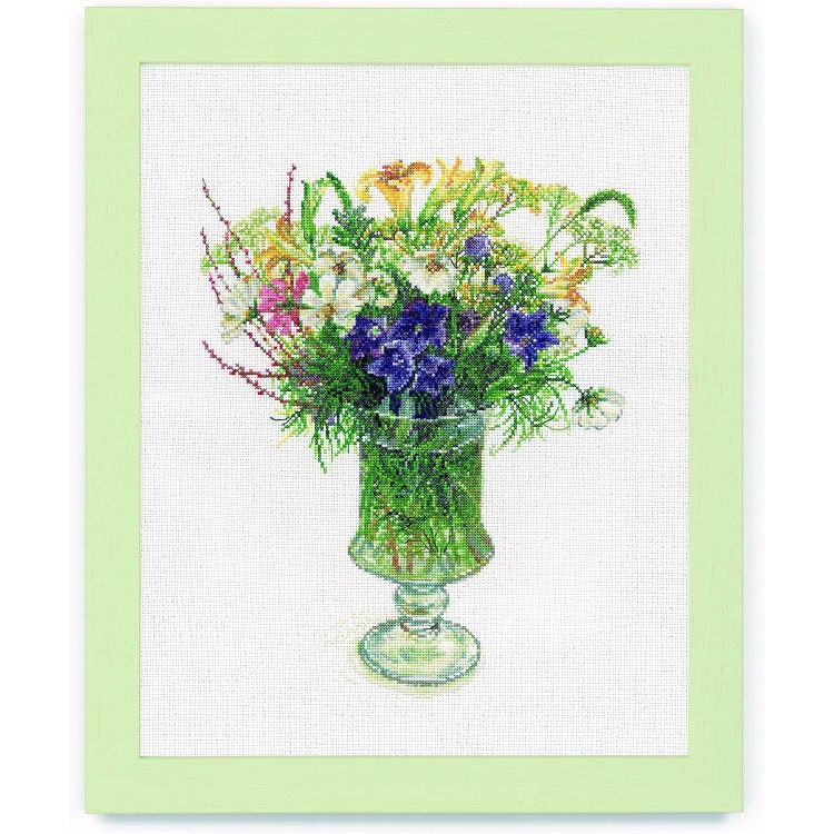 552106 Лилии. Набор для вышивки крестом Cosmo Fujico - 1