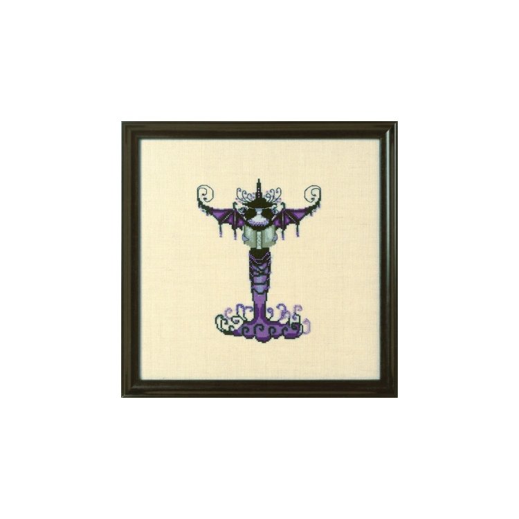 NC297 Spellbound//Очарованная. Схема для вышивки крестиком на бумаге Nora Corbett - 1