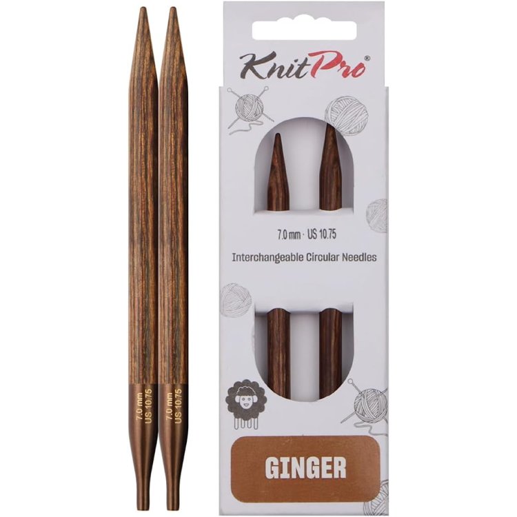 31211 Спицы съемные Ginger KnitPro, 7.00 мм - 1