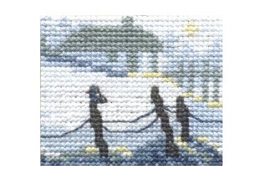  14-6362 Сніг (Snow. Набір для вишивання хрестом PERMIN