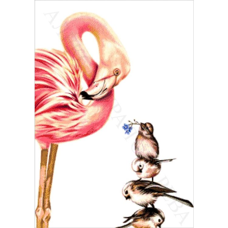 40-2745-НЦЧ Цветочек. Набор Для вышивки бисером ТМ Токарева А. - 1