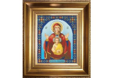  Б-1074 Икона Божьей Матери Знамение Набор для вышивки бисером