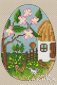 SP-07-02 Яйцо Цветущий садик. Набор для вышивки крестом Хитрая Синица - 1