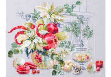  8381 Святковий настрій. Набір для вишивки хрестиком Classic Design