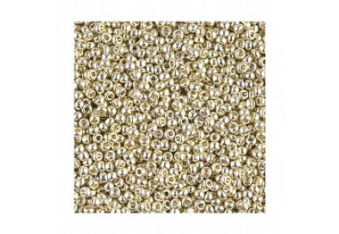 RR-4201 Бісер Miyuki DURACOAT Round Rocailles 11/0 (металізований, сріблястий) RR-4201 Бісер Miyuki DURACOAT Round Rocailles 11/0 (металізований, сріблястий)