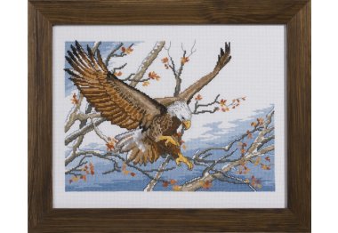  70-9319 Орел. Набор для вышивания крестом PERMIN
