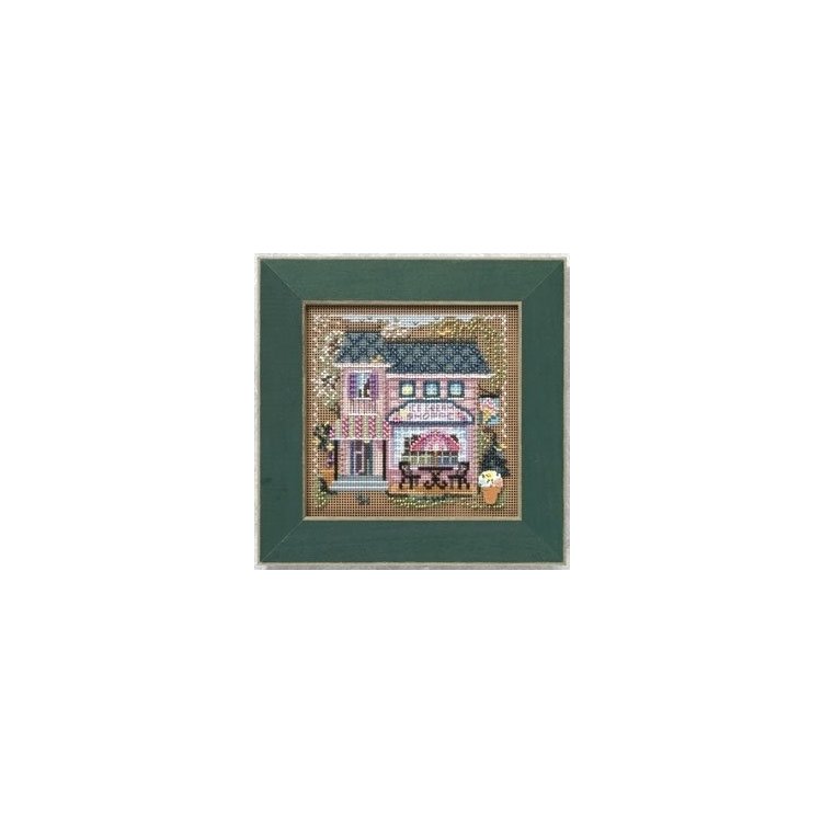 MH140103 Магазин морозива. Набір для вишивки в змішаній техніці Mill Hill - 1
