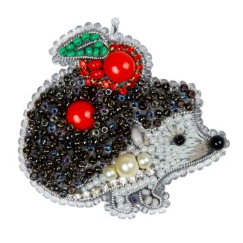 БП-325 Ёжик. Набор для изготовления броши Crystal Art - 1