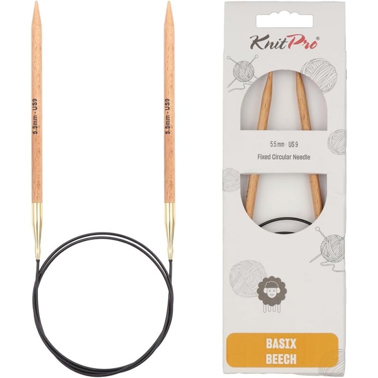 35351 Спиці кругові Basix KnitPro, 120 см, 5.50 мм - 1 35351 Спиці кругові Basix KnitPro, 120 см, 5.50 мм - 1