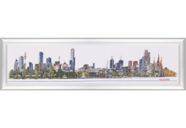  567A Skyline Melbourne Aida. Набір для вишивки хрестом Thea Gouverneur