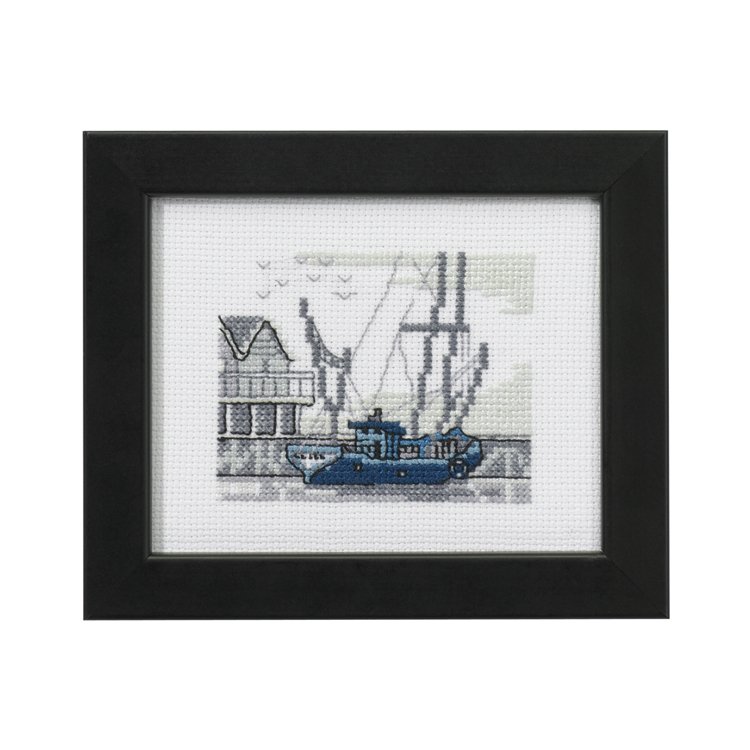 14-0137 Вітрильник. Набір для вишивання хрестом PERMIN - 1