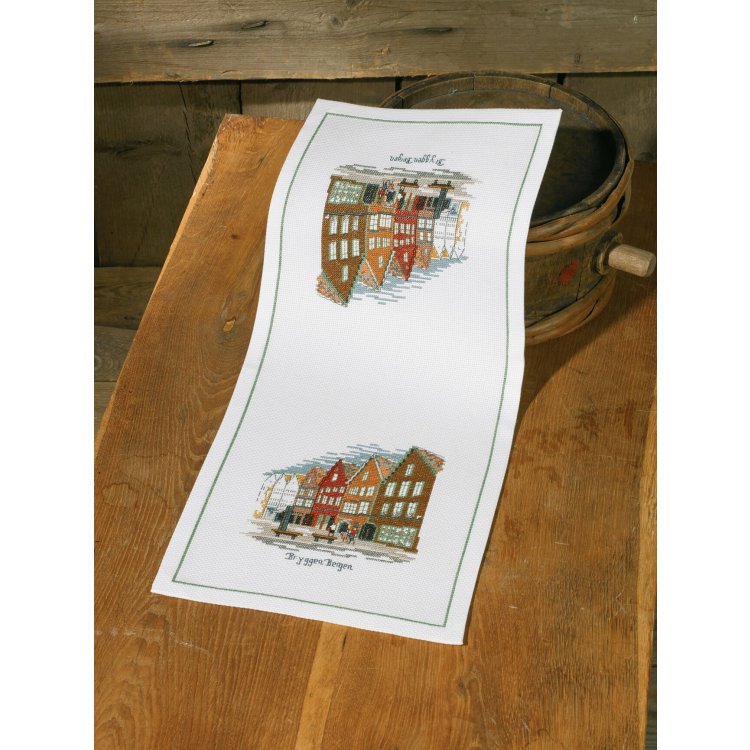 63-8550 Берген (Bergen. Набір для вишивання хрестом PERMIN - 1