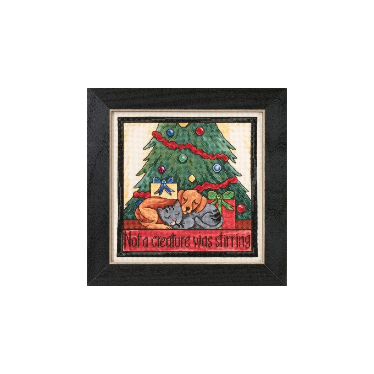 ST305102 Ніхто не ворушиться. Набір для вишивки в змішаній техниці Mill Hill - 1