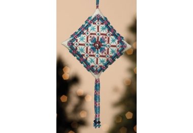 вишивка гладдю MH223306 Капрі. Набір для вишивки в змішаній техніці Mill Hill вишивка гладдю MH223306 Капрі. Набір для вишивки в змішаній техніці Mill Hill