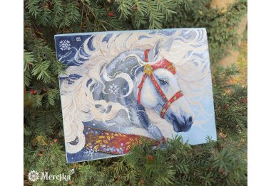  K-290 Завірюха. Набір для вишивки хрестом Мережка