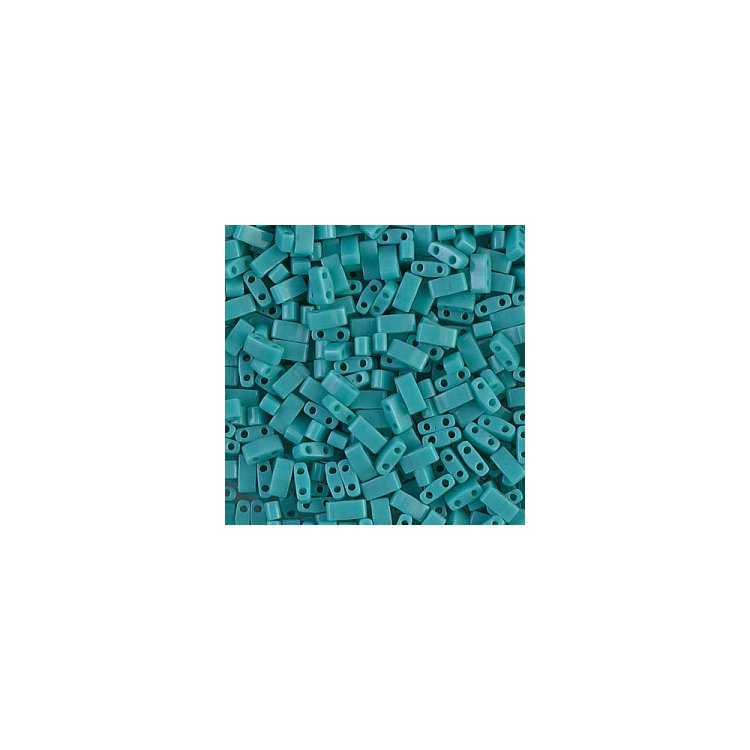 HTL-412 Бисер Miyuki Half TILA 5х2.3х1.9 мм (натуральный, бирюзовый) - 1 HTL-412 Бисер Miyuki Half TILA 5х2.3х1.9 мм (натуральный, бирюзовый) - 1