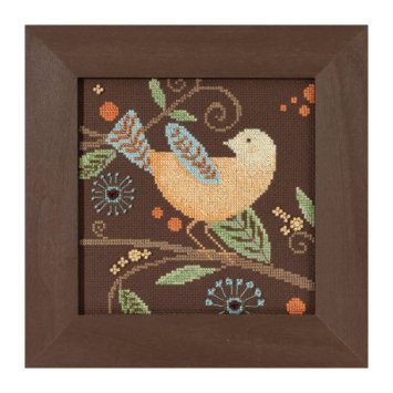 DM301812 Желтая птица. Набор для вышивки в смешанной технике Mill Hill - 1