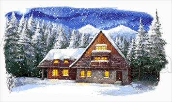 36-2982-НШ Шале. Набор для вышивания бисером ТМ Токарева А. - 1 36-2982-НШ Шале. Набор для вышивания бисером ТМ Токарева А. - 1