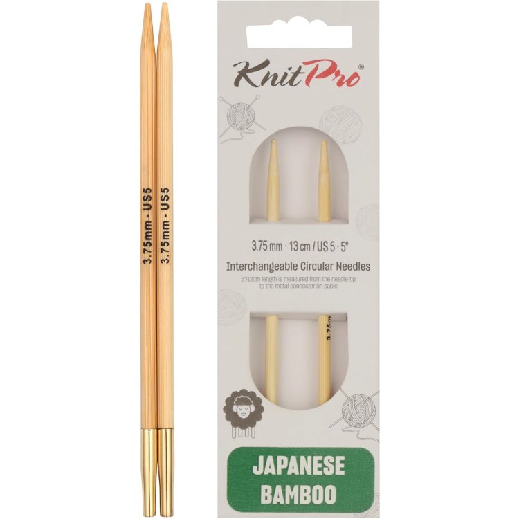 22402 Спицы съемные Bamboo KnitPro, 3.75 мм - 1