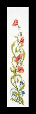 2018 Poppies Linen. Набір для вишивки хрестом Thea Gouverneur - 1
