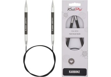 спицы для вязания 41173 Спицы круговые Karbonz KnitPro 60 см 6.50 мм спицы для вязания 41173 Спицы круговые Karbonz KnitPro 60 см 6.50 мм