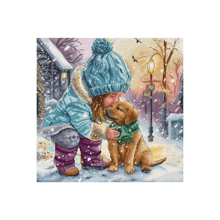 Набір для вишивки хрестиком L9925 Best friends. Letistitch - 1