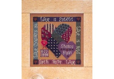 вышивка гладью MHCB119 Празднование любви. Набор для вышивки в смешанной технике Mill Hill