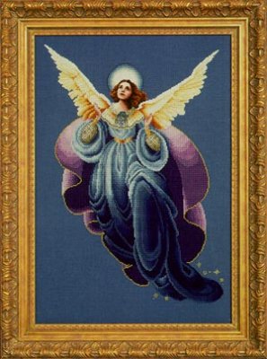 Вышивка крестом Ангел хранитель