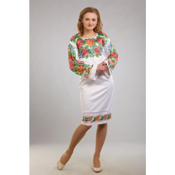 Платье женское (заготовка для вышивки) ПЛ-030 - 1