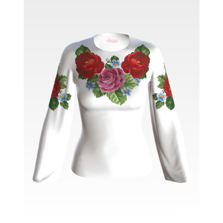 Блузка жіноча (заготовка для вишивки) БЖ-007 - 1