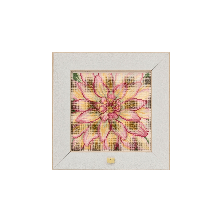 MH142112 Георгина. Набор для вышивки в смешанной технике Mill Hill - 1