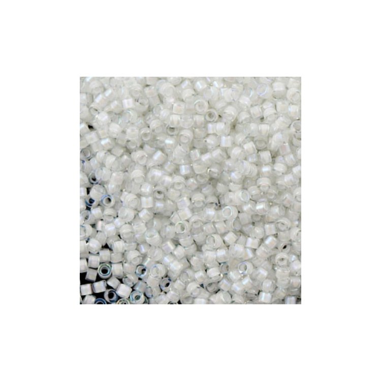 DB-66 Бісер Miyuki Delica Beads 11/0 (профарбований білий) - 1