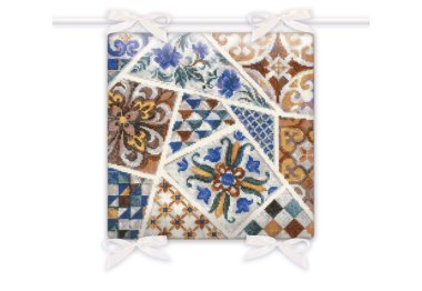  1871 Подушка Мозаика. Набор для вышивки крестом Риолис