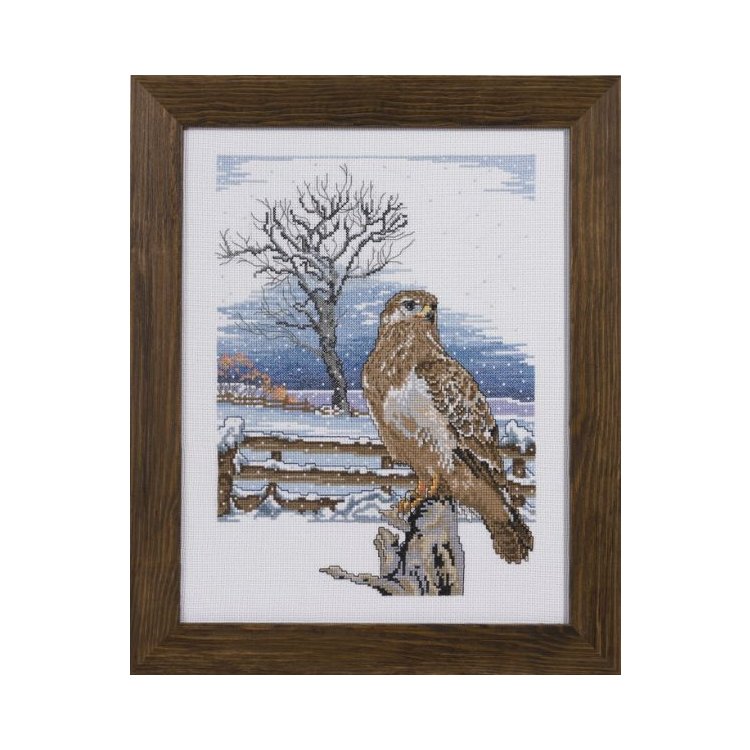 70-9318 Канюк. Набор для вышивания крестом PERMIN - 1