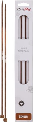 31161 Спицы прямые Ginger KnitPro, 30 см, 3.00 мм - 1