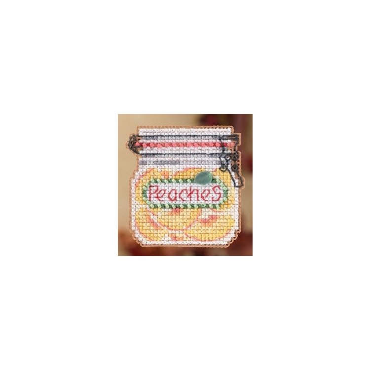 MH182203 Персики. Набор для вышивки в смешанной технике Mill Hill - 1